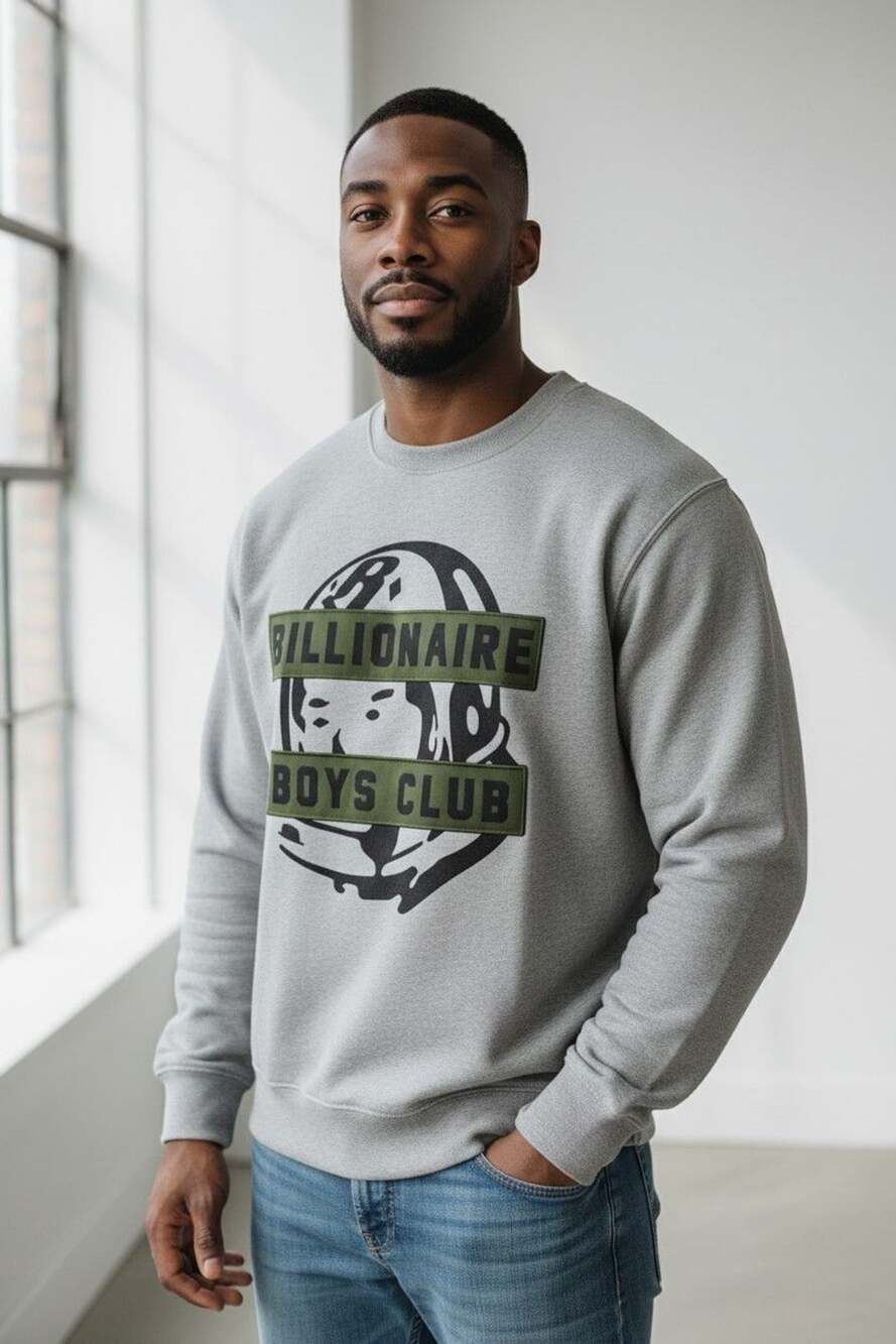 Billionaire Boys Club Sweatshirt Size XXL Grey Astro
